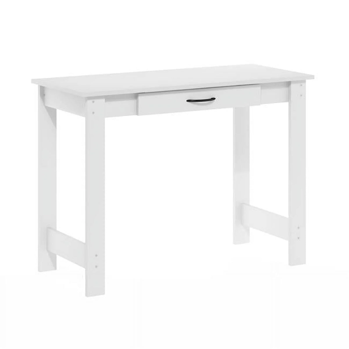 White Writing Desk with Drawer X974