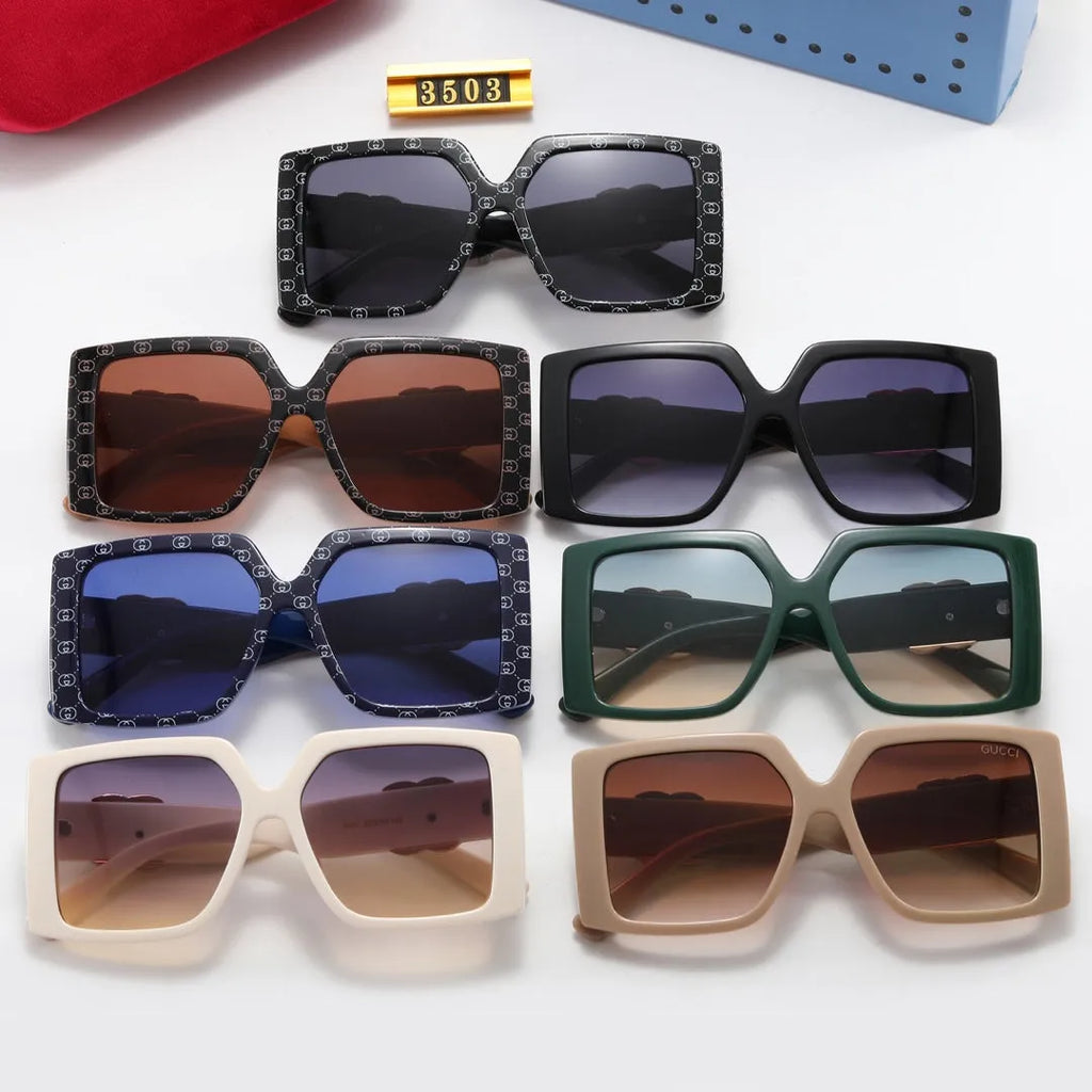 Fashion Letter Print Sunglasses J721151