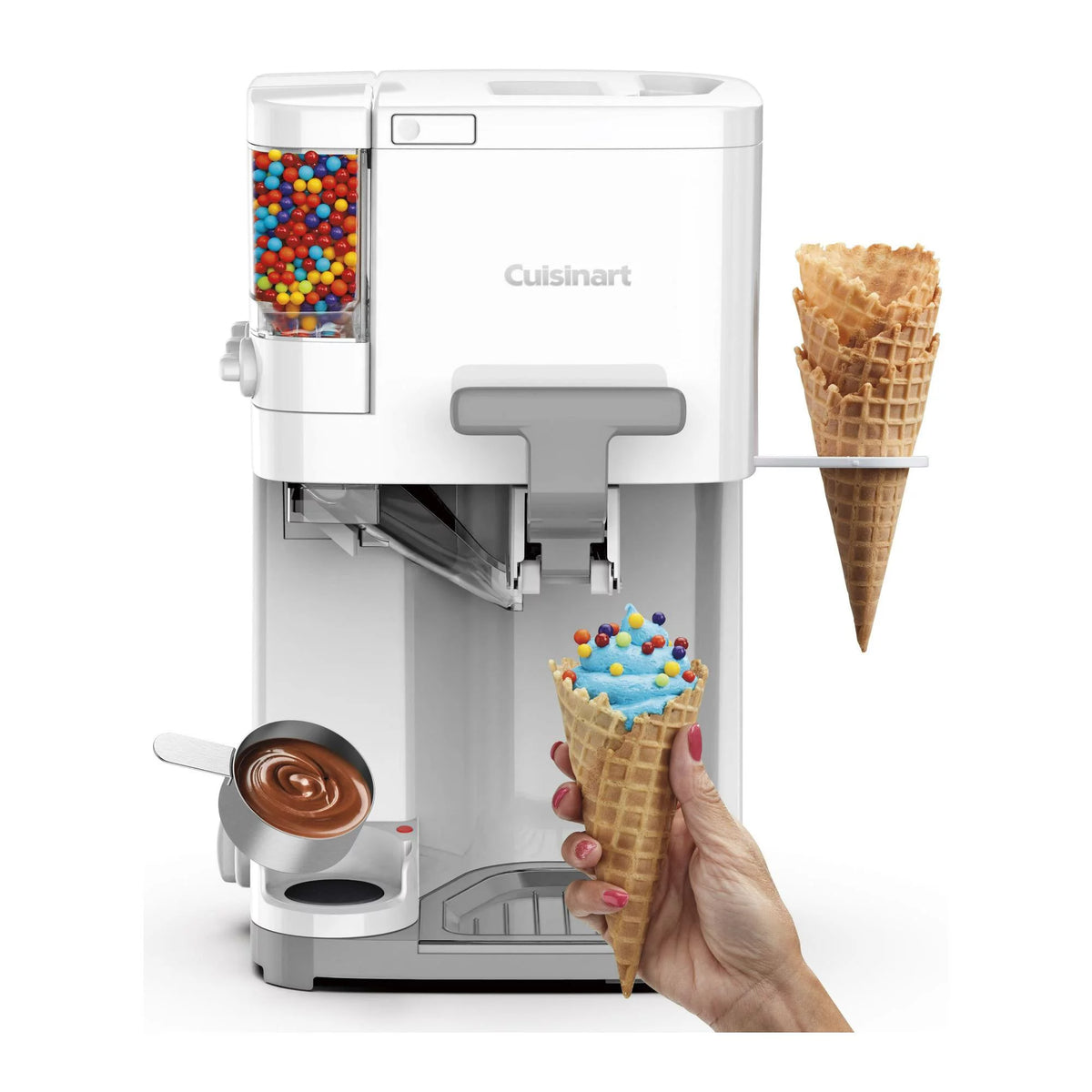 Soft Serve Ice Cream Maker White N1158