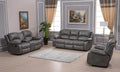 Bonded Leather Reclining Sofa 3 Piece Set D680306