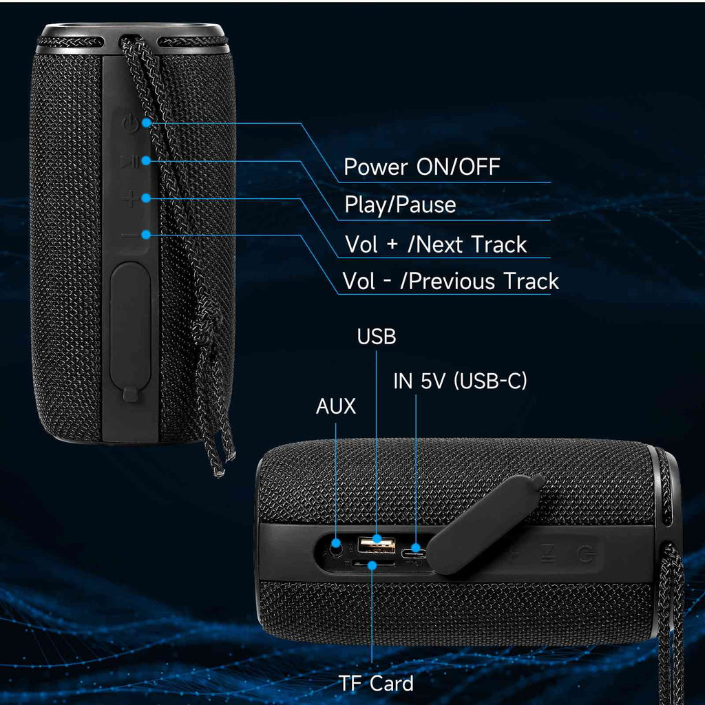 IPX5 Waterproof Bluetooth Speaker K277370
