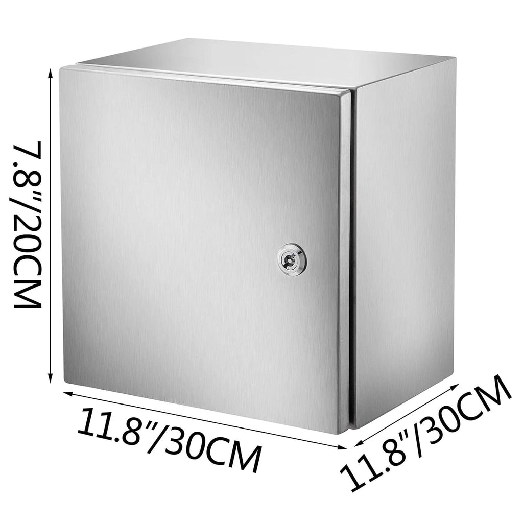 12 x 12 x 8'' NEMA 4X Steel Electrical Enclosure E200428