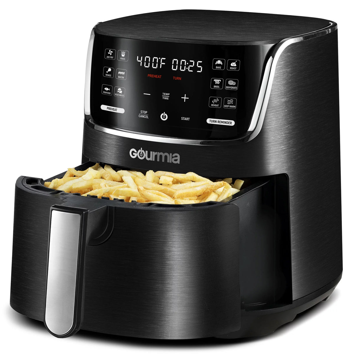 4-Quart Digital Air Fryer with 12 One-Touch Presets V45289