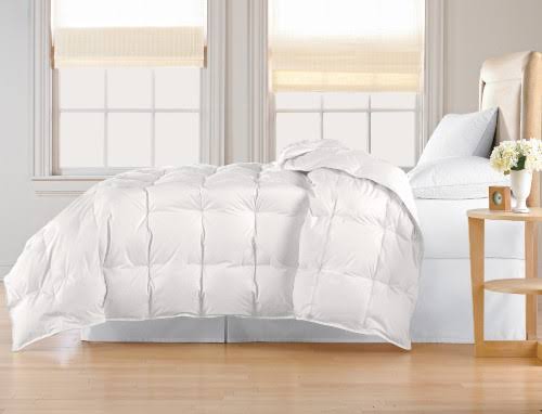 White Down Cotton Comforter King C9525