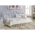 Twin Metal Daybed with White Frame D9591