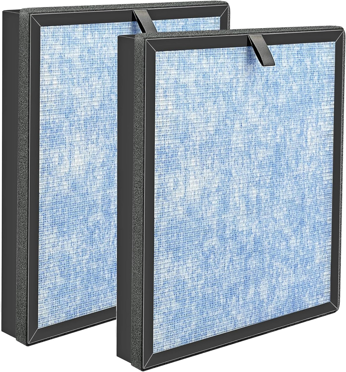 Replacement Filter, Compatible with POMORON MJ005H Air Purifiers, High Efficiency HEPA Air Filter, 3-Stage Filtration (2 Pack) Y86594
