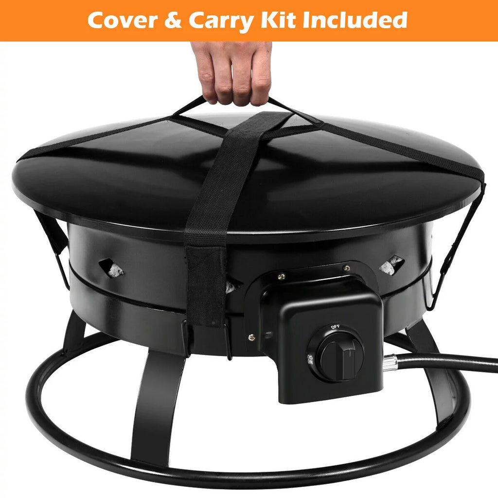Portable Propane Fire Pit V9655
