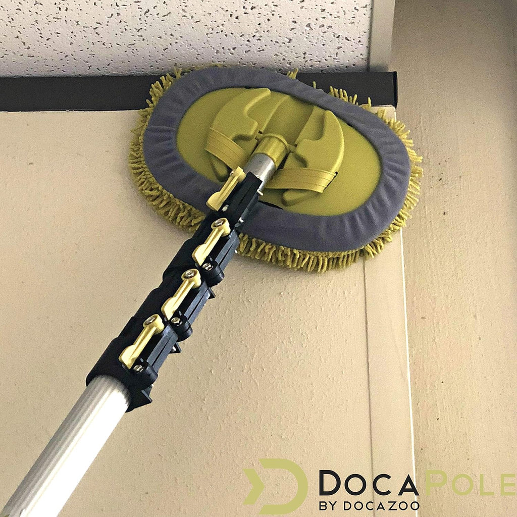 24 Foot Extension Pole with Chenille Microfiber Cleaning Head D6309