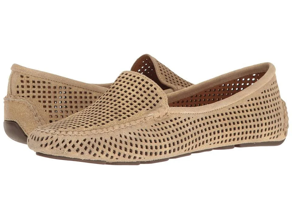 Gold Suede Driving Moccasin N3315