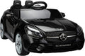 12V Kids Ride On Car with LED Lights, Black P8266
