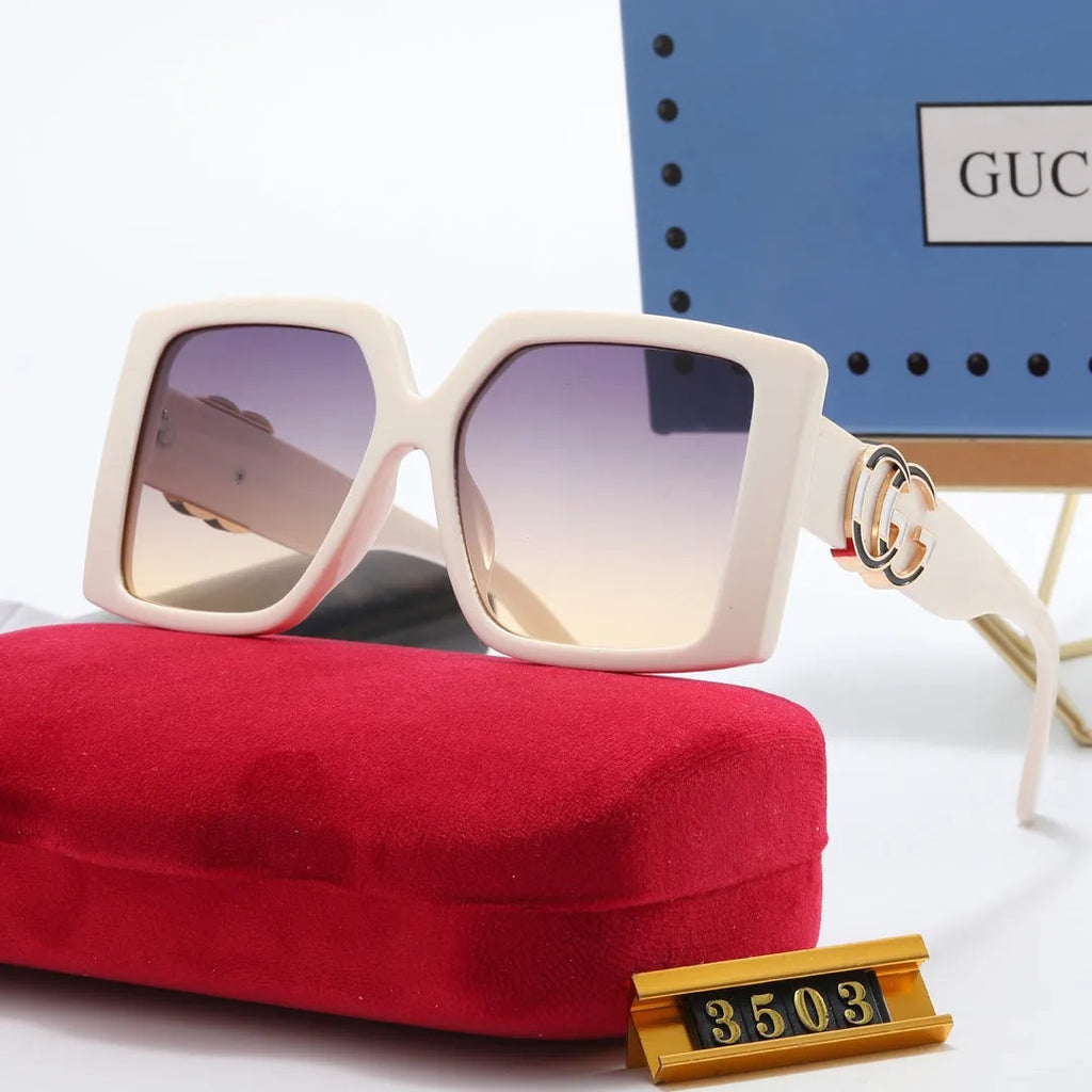 Fashion Letter Print Sunglasses J721151