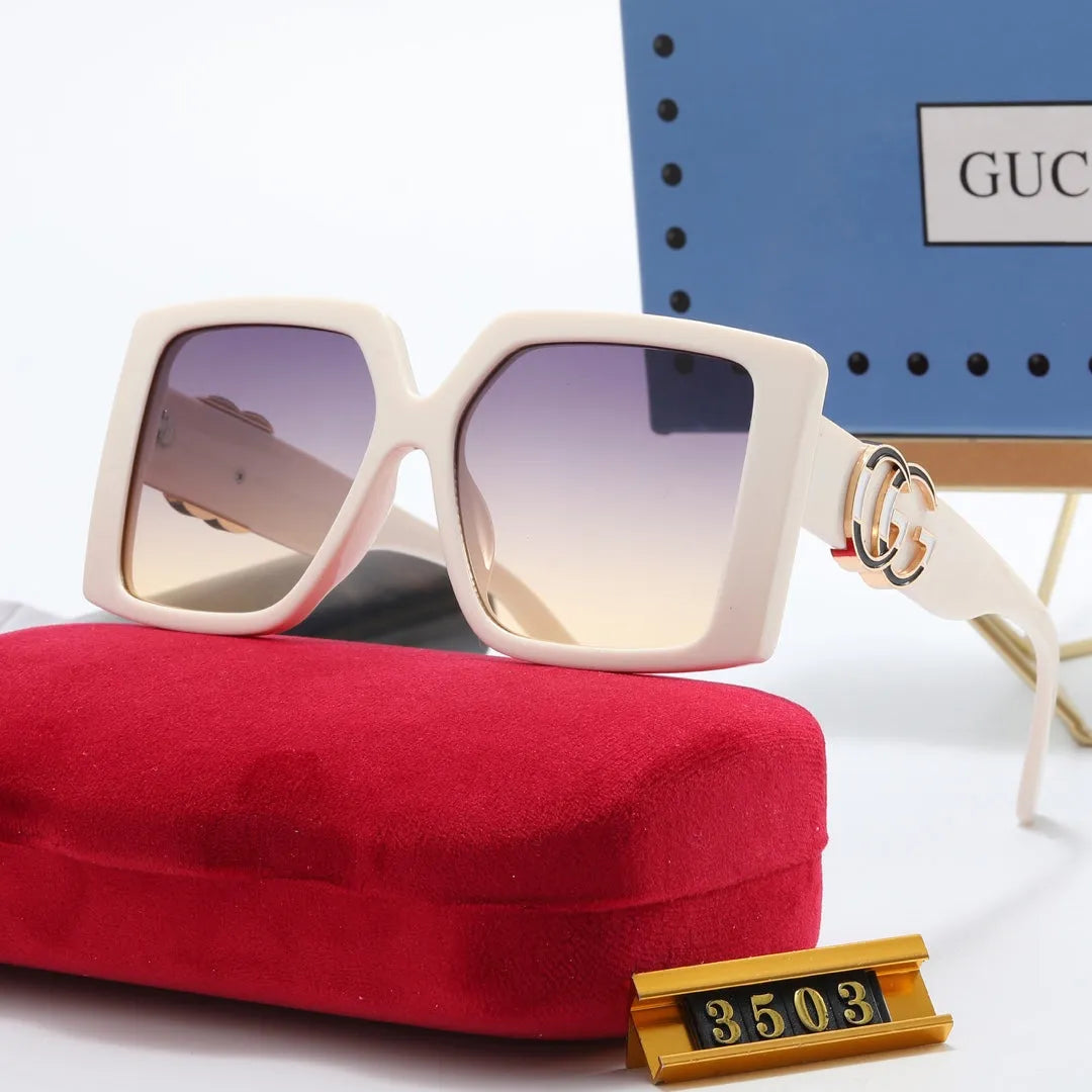 Fashion Letter Print Sunglasses J721151