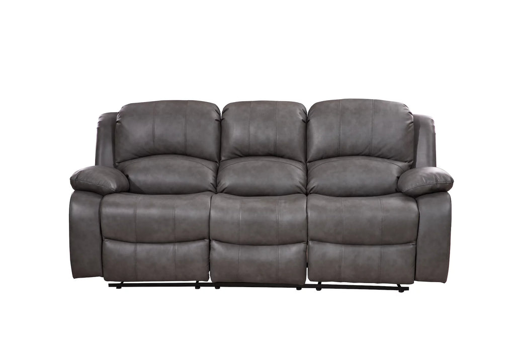 Bonded Leather Reclining Sofa 3 Piece Set D680306