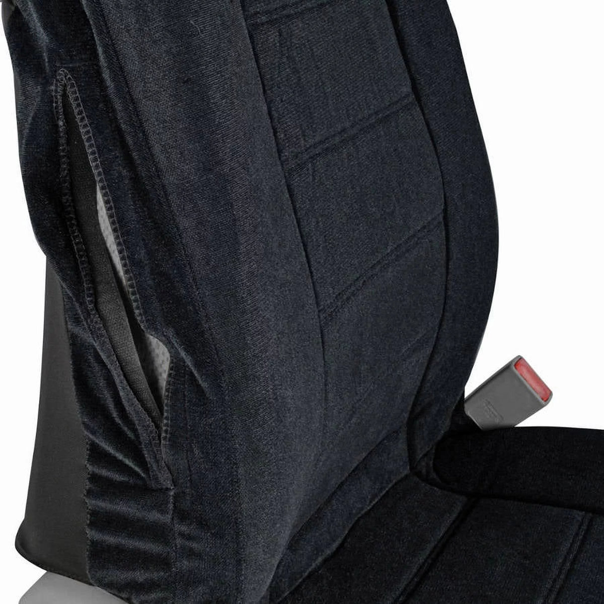 Dotted Cloth Car Seat Covers Front and Rear 9 Pieces X66364