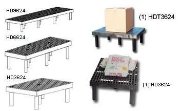 Gray Dunnage-Rack Grid Top O623641