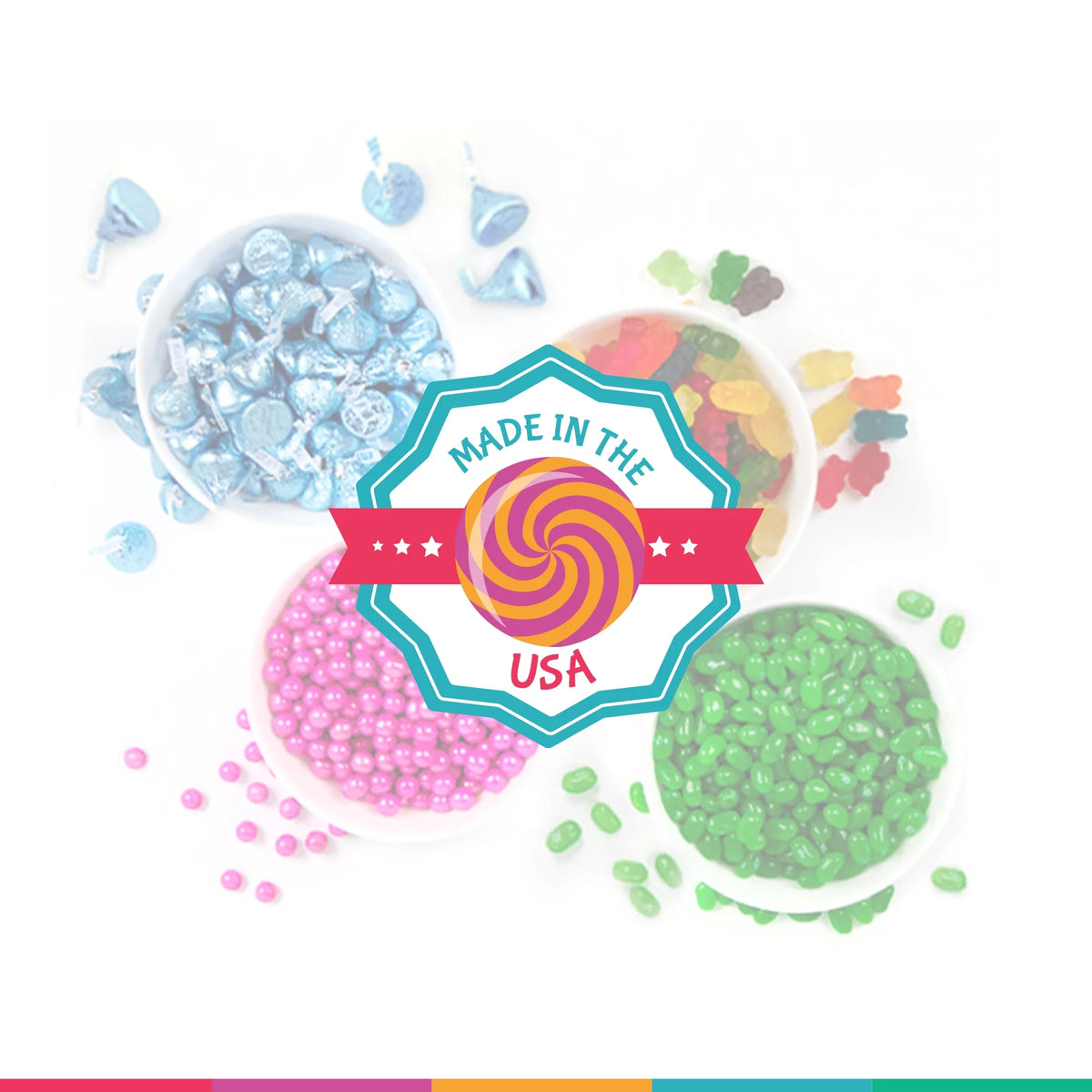 131 Pcs Birthday Candy Party Favors 1.65 lbs J267