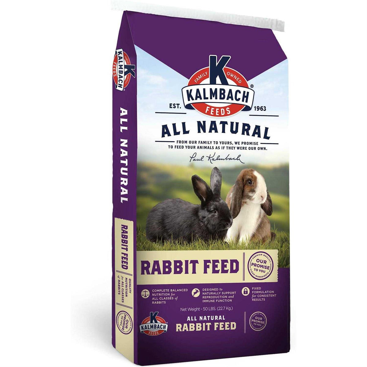 15% Pellets Rabbit Feed B59895