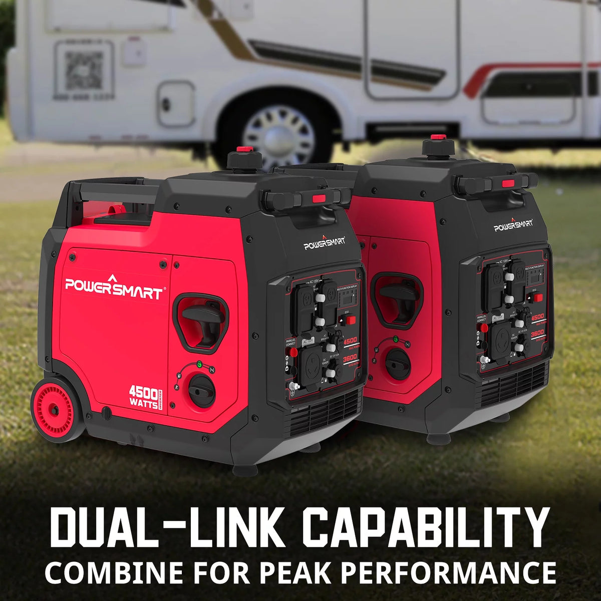 4500 Watt Gas Powered Inverter Generator M53267