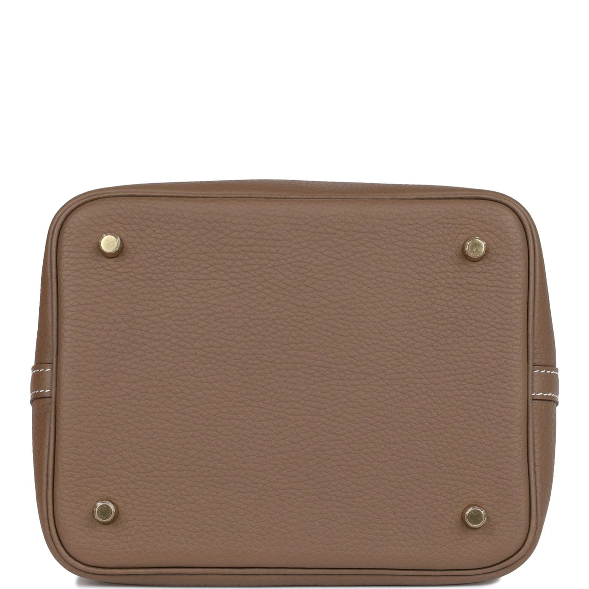 Etoupe Clemence Leather Handbag S717
