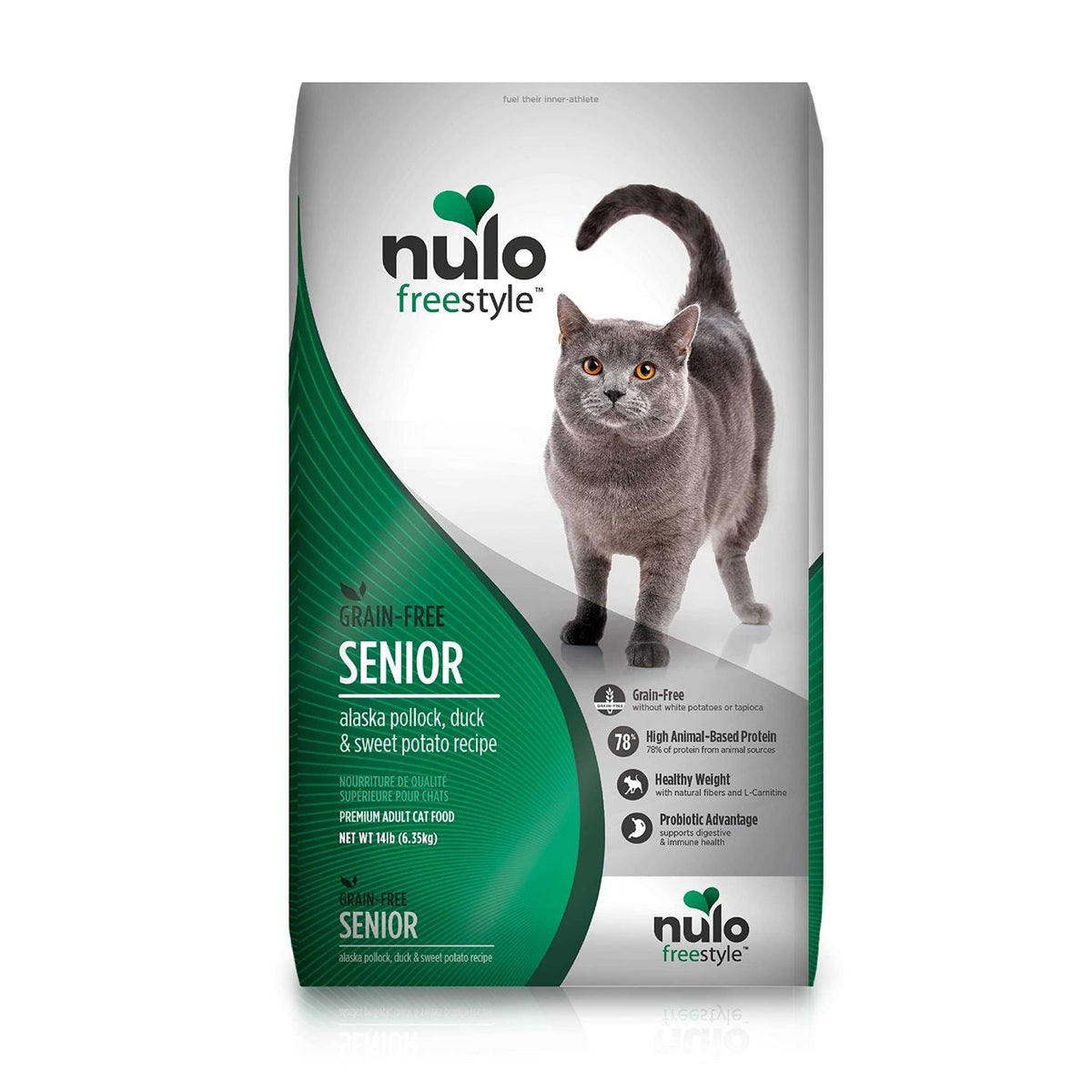 Senior Dry Cat Food Alaska Pollock E11954