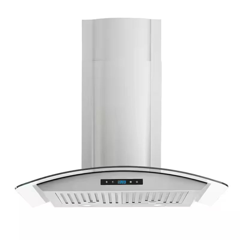 30 in. 500CFM Convertible Wall Mount Range Hood in Stainless Steel Z145570