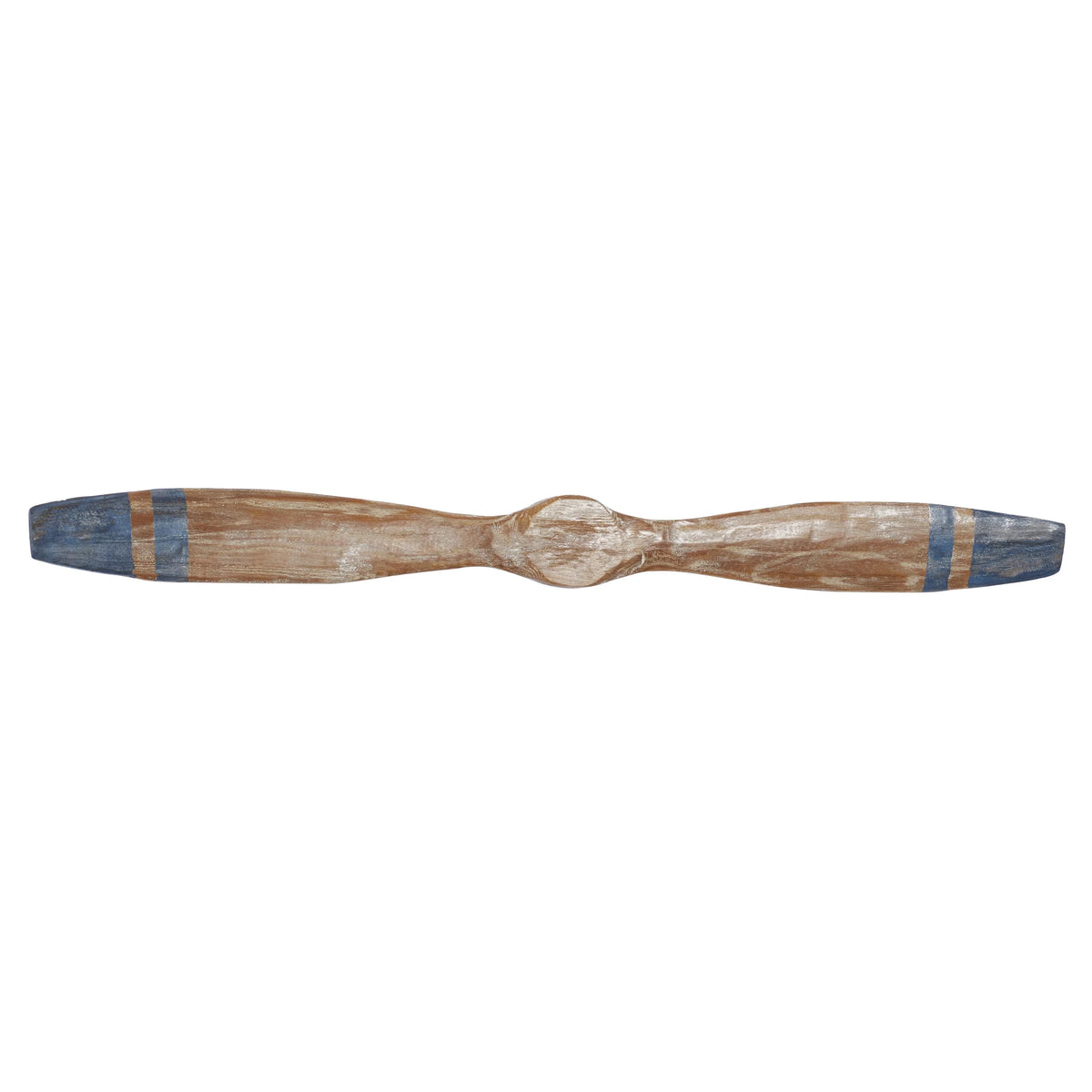 Brown Wood Airplane Propeller Wall Decor S9479