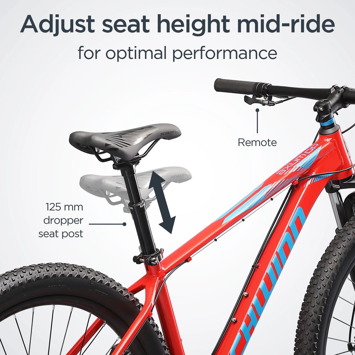 Red Medium 17-Inch Mountain Bike X3879