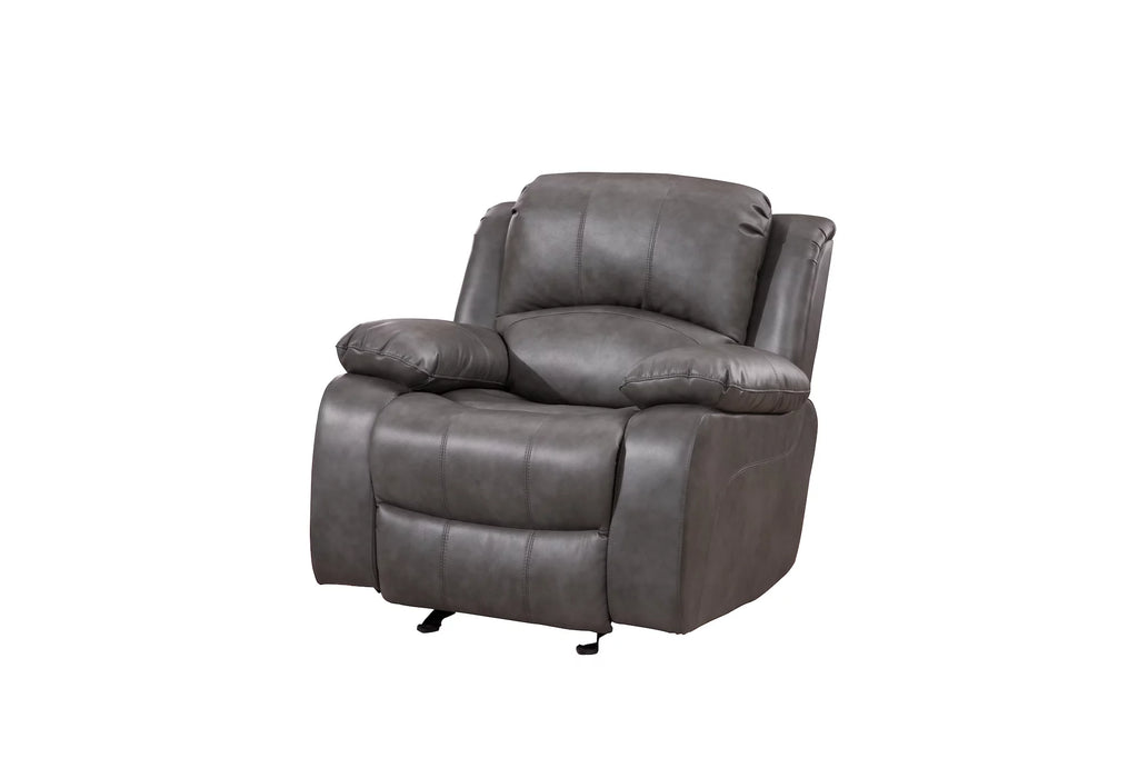 Bonded Leather Reclining Sofa 3 Piece Set D680306