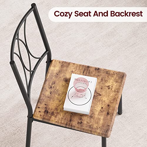 Dining Table Set for 4 with 4 Chairs B467