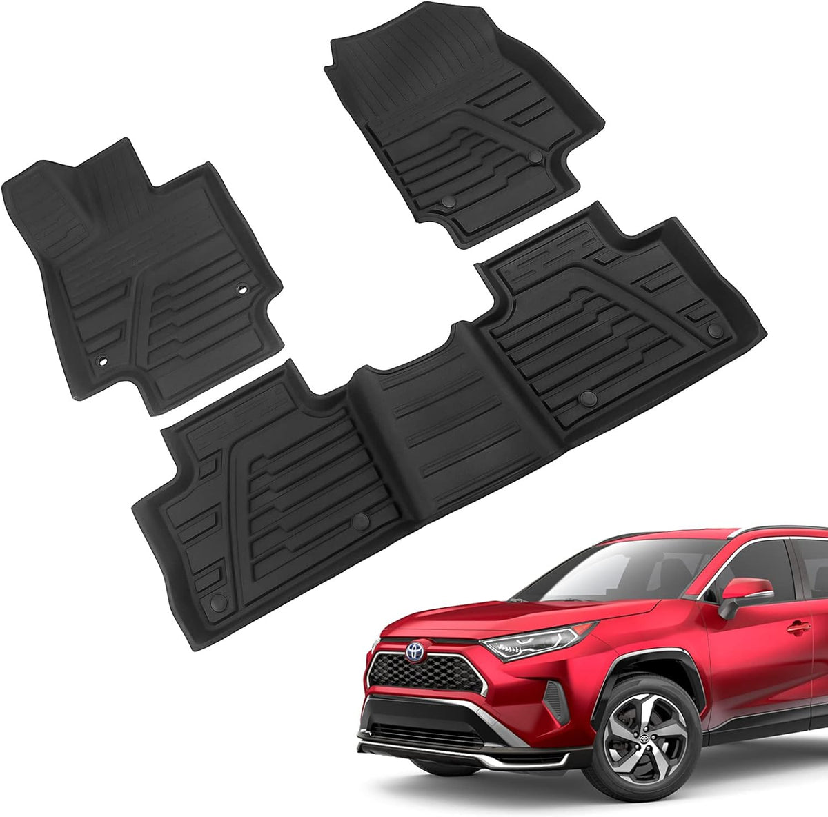 Toyota RAV4 Floor Mats and Rear Cargo Mat X3703