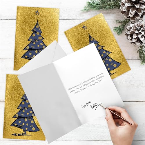 16 Christmas Greeting Cards with Envelopes Y420
