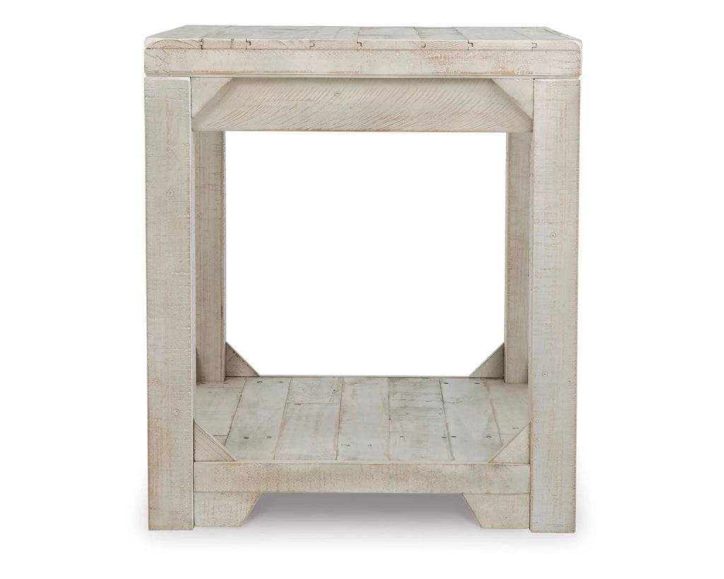 Whitewash End Table P750