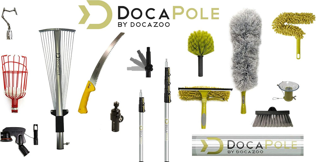 24 Foot Extension Pole with Chenille Microfiber Cleaning Head D6309