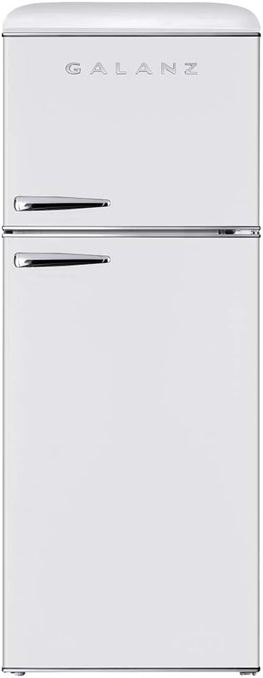 White 7.6 Cu Ft Top Mount Refrigerator V686