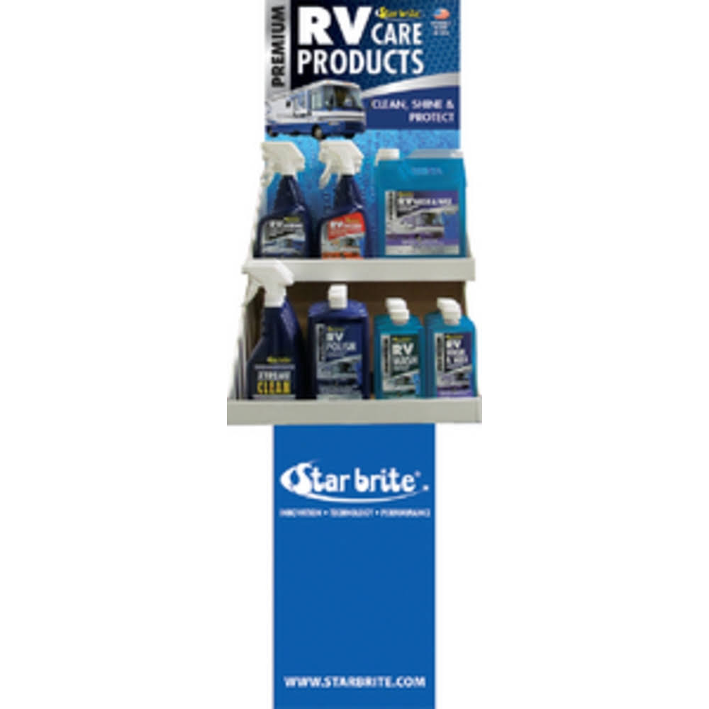 2 Tier RV Chemical Display T3293