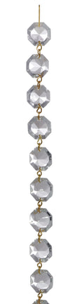 39 Inch Crystal Jewel Chain W5225