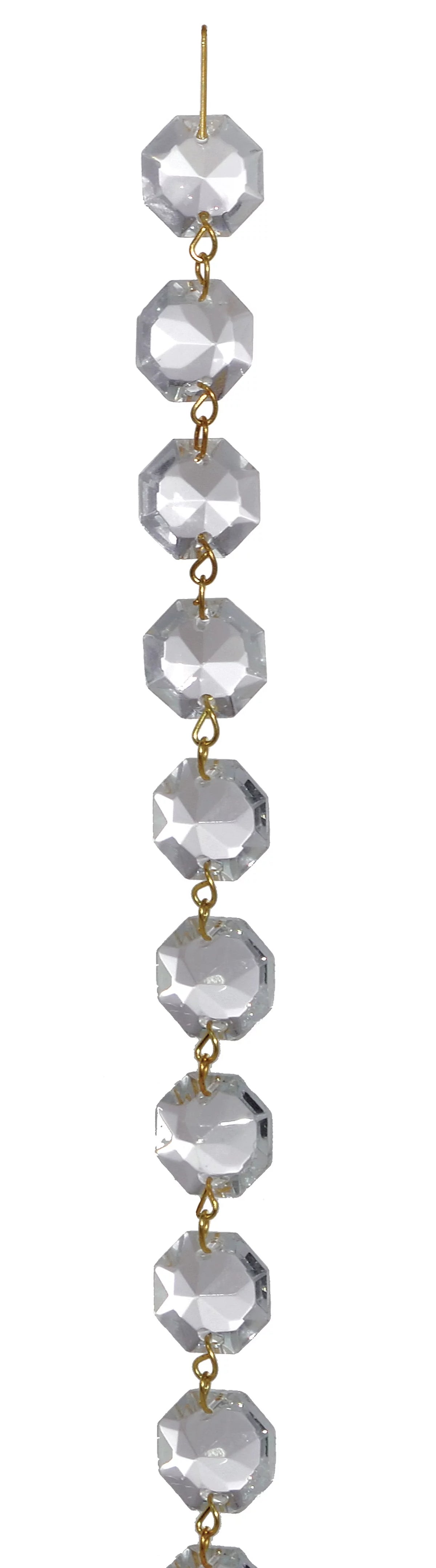 39 Inch Crystal Jewel Chain W5225