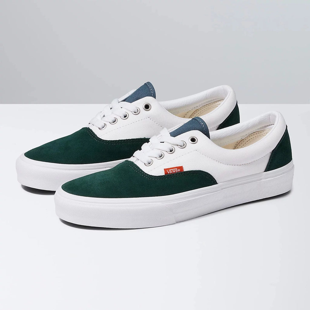Men's Varsity Green Blue White Sneakers D295805