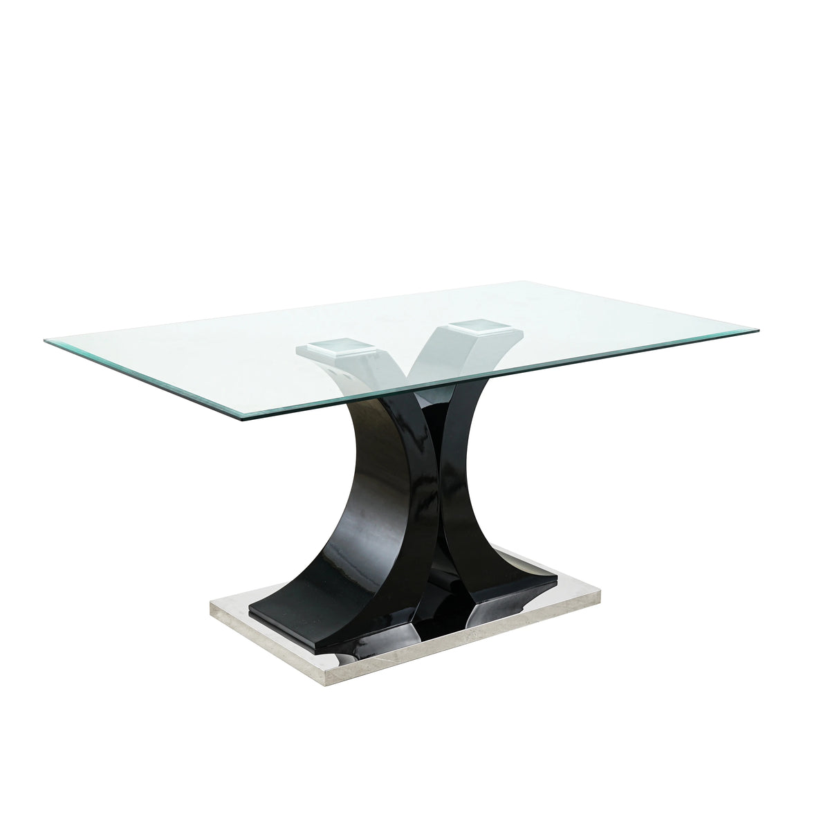 Glass Table Set of 1 U8795