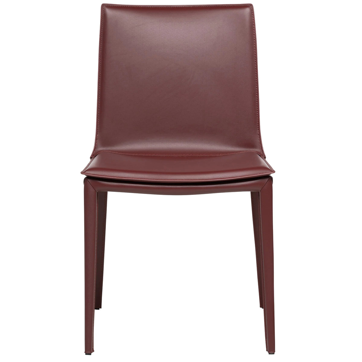 White Leather Dining Chair N5061