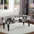 Upholstered Bench with Rivet K101028