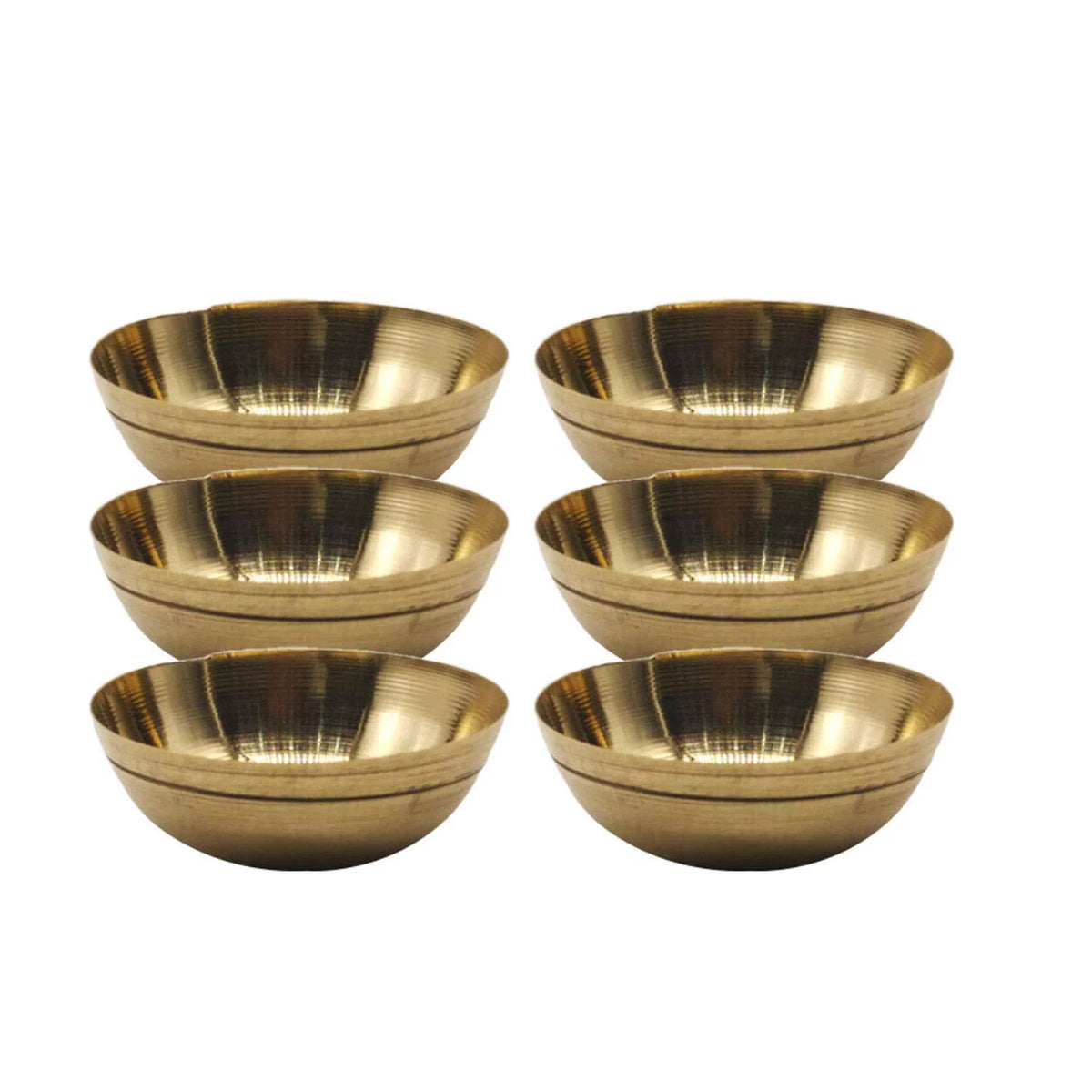 Handicraft Brass Kitchen Pretend Cooking Miniature (Mixer Grinder & 6 Bowls) J20373