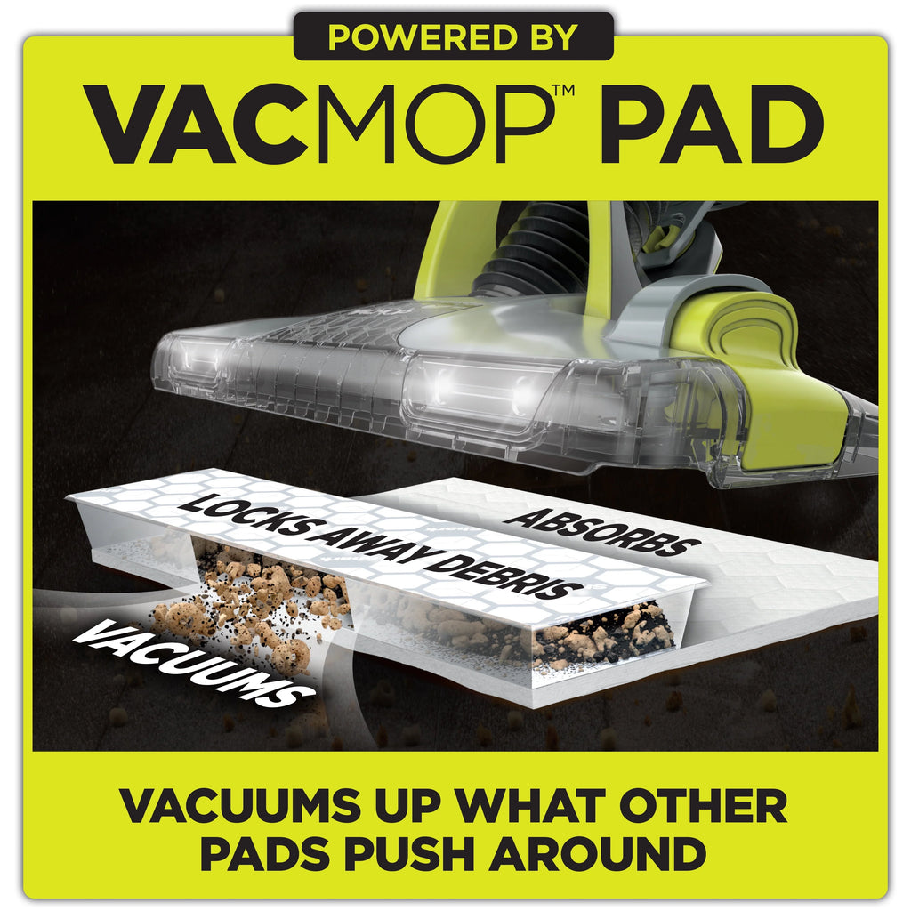 Disposable Hard Floor Vacuum and Mop Pad Refills 16 CT B4842