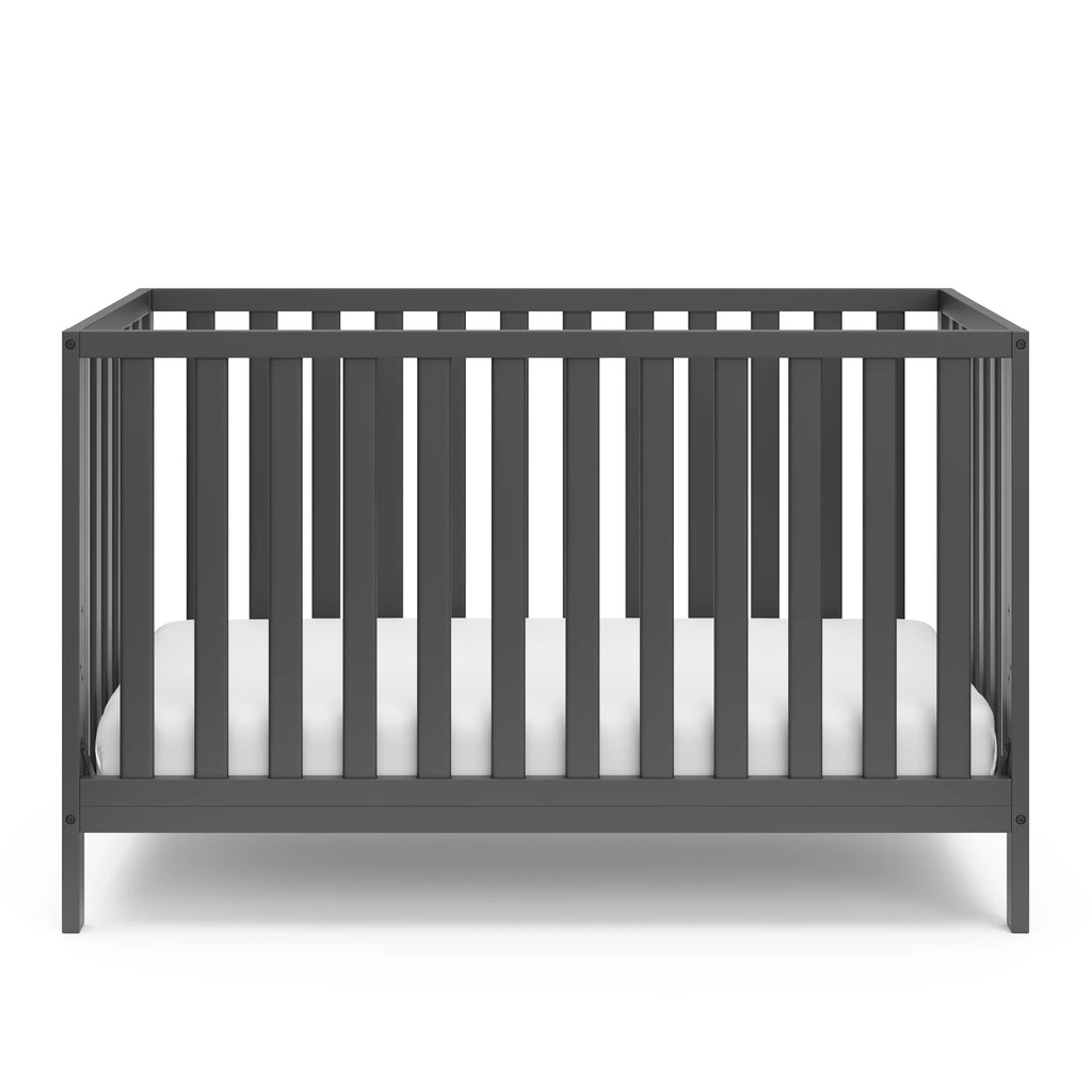 Gray 4-in-1 Convertible Baby Crib P814201