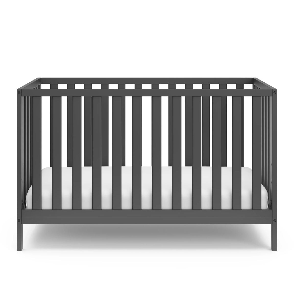 Gray 4-in-1 Convertible Baby Crib P814201