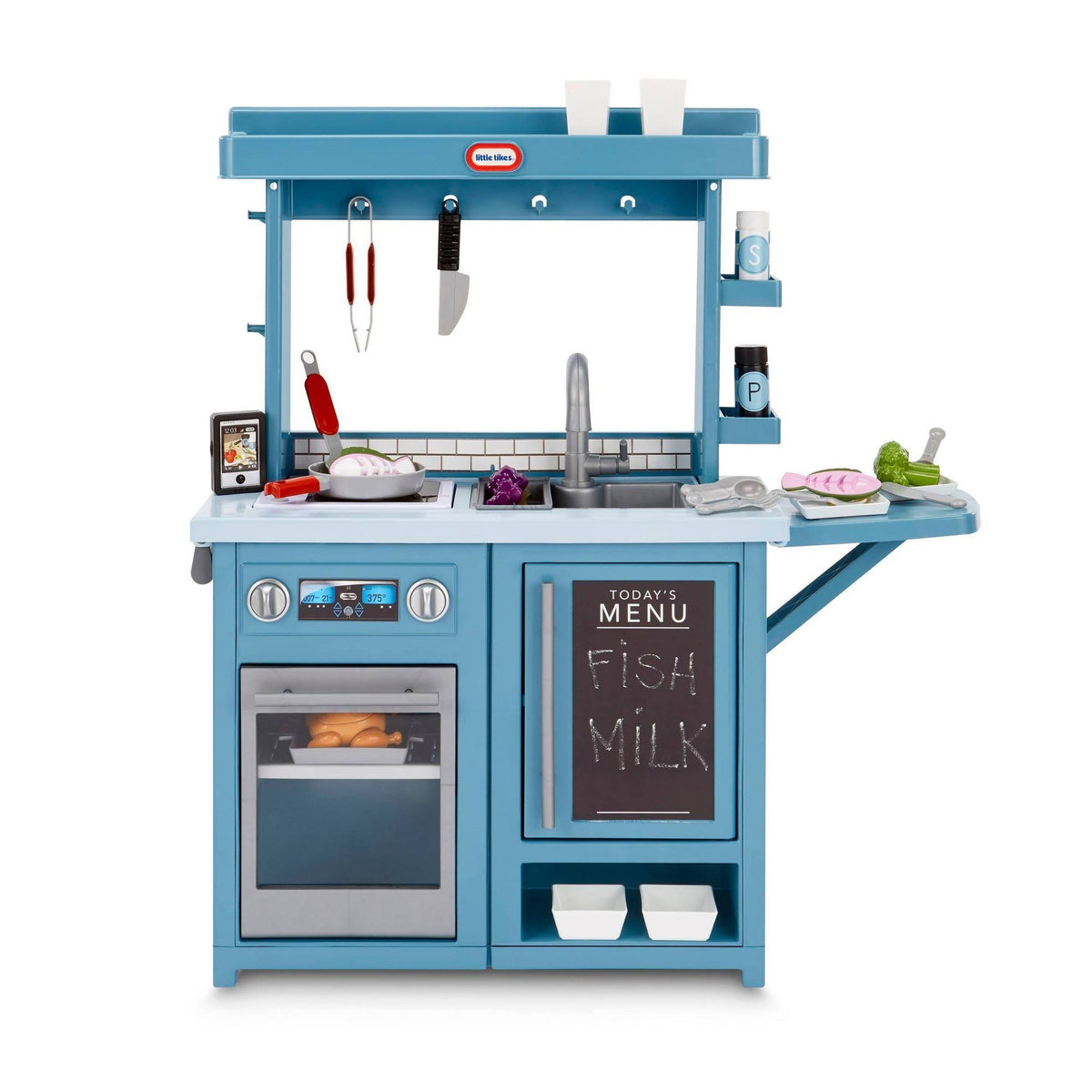 Pretend Play Kitchen with Over 25 Accessories E6550