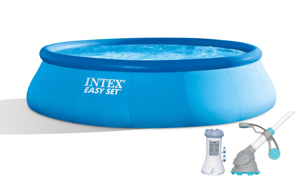 15ft x 42in Inflatable Round Swimming Pool & Pump P295