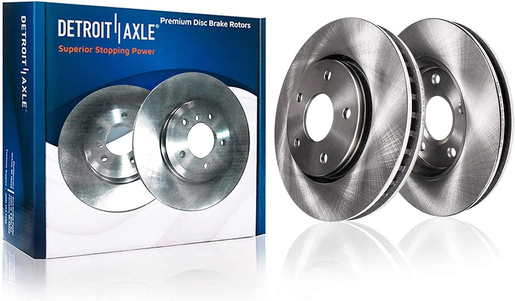 Front Disc Rotors + Ceramic Brake Pads 6pc Set B79509