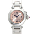 Pre-Owned Pink Dial Watch C3236