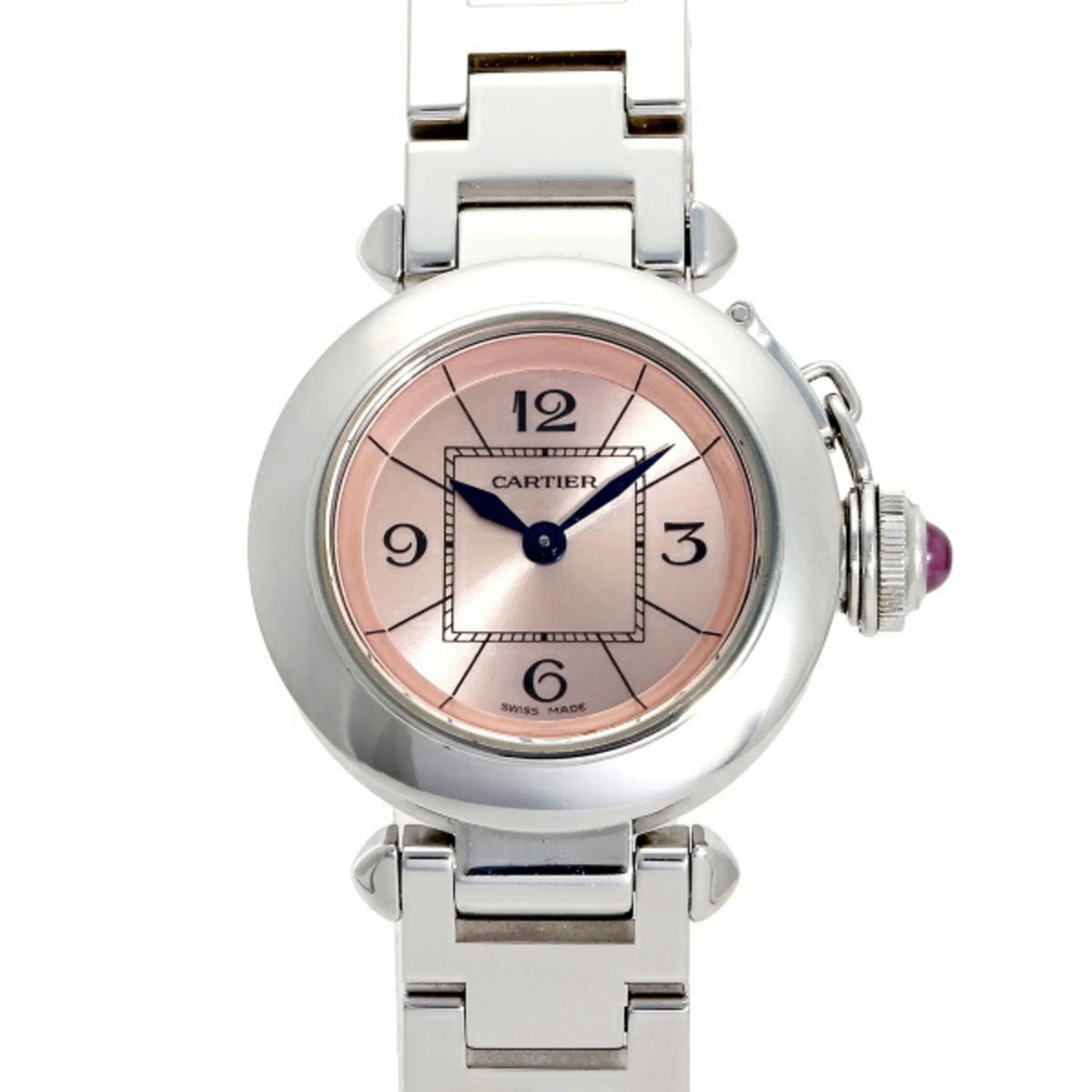 Pre-Owned Pink Dial Watch C3236